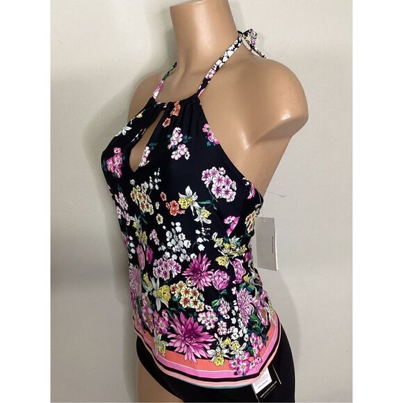 New. Kenneth Cole floral tankini. Small. Retails $84 - Picture 5 of 9